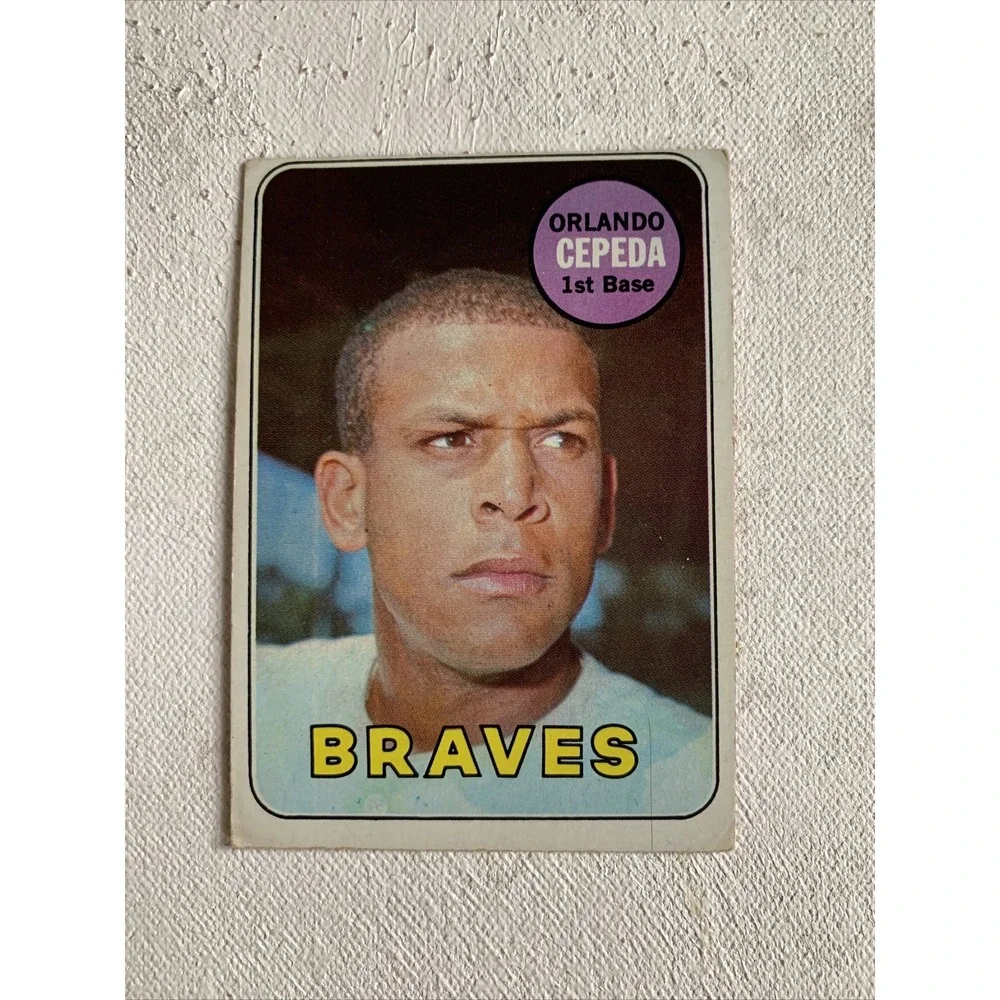 1969 Topps Set-Break #385 Orlando Cepeda VG